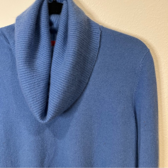 Anne Klein Sport Blue Cowl Neck Sweater - Picture 7 of 11